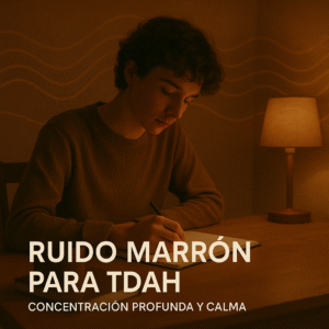 Ruido Marrón para TDAH — Concentración profunda y calma instantánea
