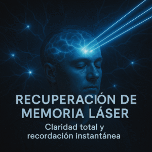 Recuperación de Memoria Láser — Claridad total y recordación instantánea